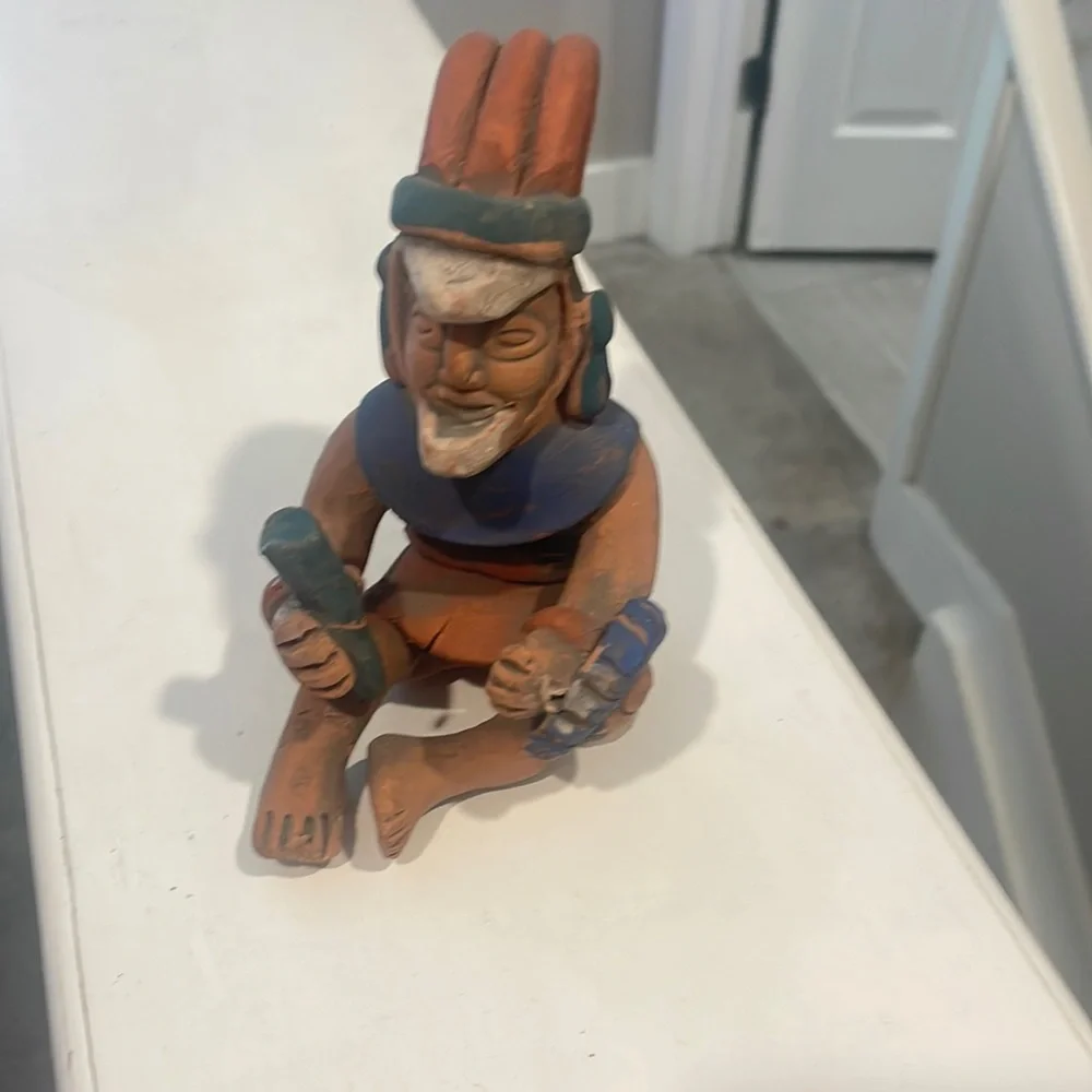 Aztec ceramic man! - Picture 1 of 4